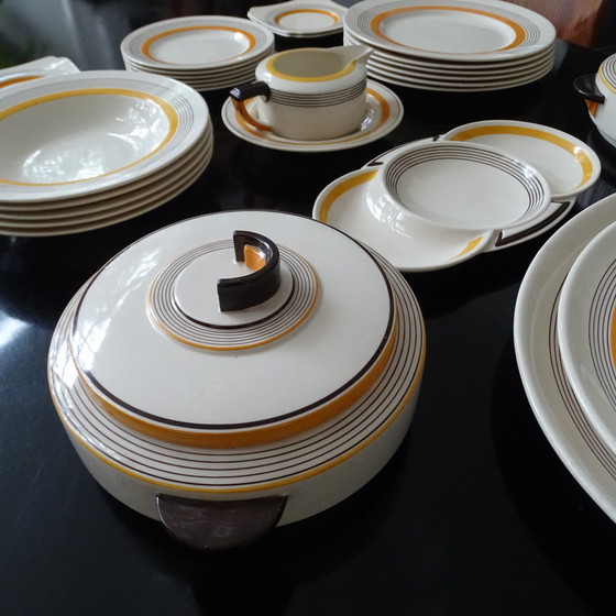 Image 1 of Art Deco Royal Doulton England Essgeschirr Set
