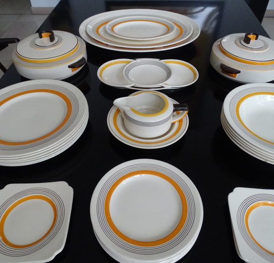 Image 1 of Art Deco Royal Doulton England Essgeschirr Set