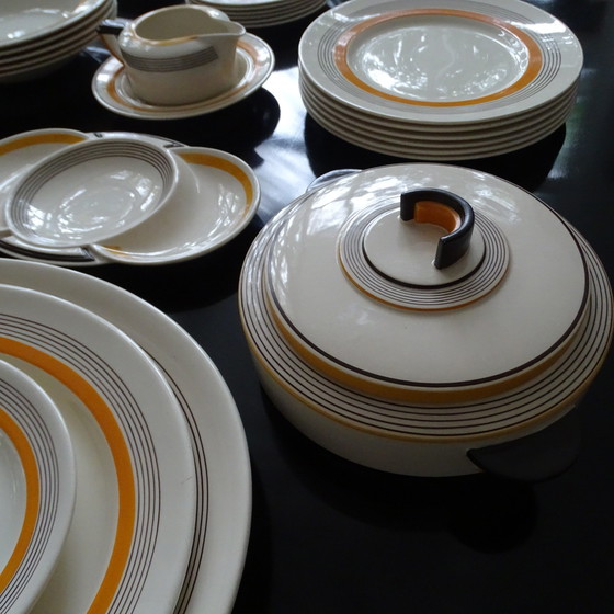 Image 1 of Art Deco Royal Doulton England Essgeschirr Set