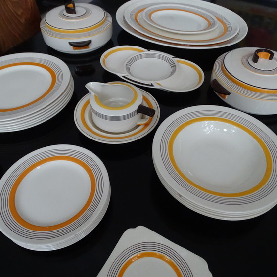 Image 1 of Art Deco Royal Doulton England Essgeschirr Set