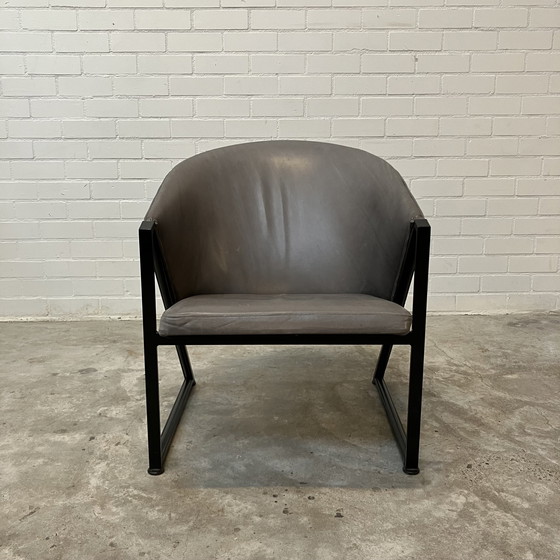 Image 1 of Leder Design Sessel Jouko Jarvisalo