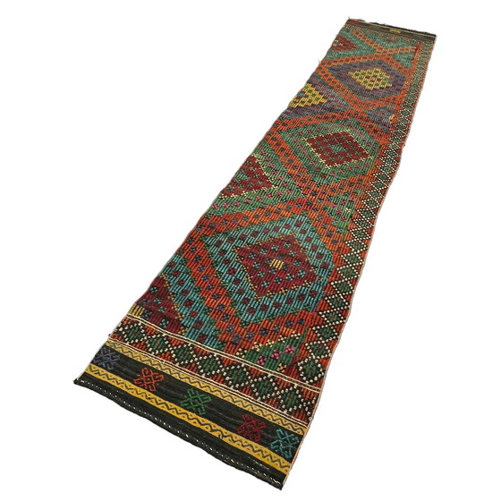 Image 1 of Vintage anatolischer türkischer Kelim