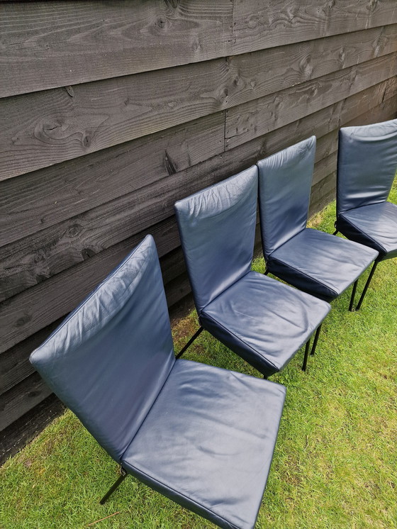 Image 1 of Montis Orea Leder Stühle 4X