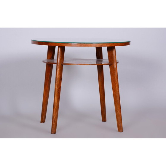 Image 1 of Runder beistelltisch Mid Century von Jitona, Tschechien 1950er Jahre