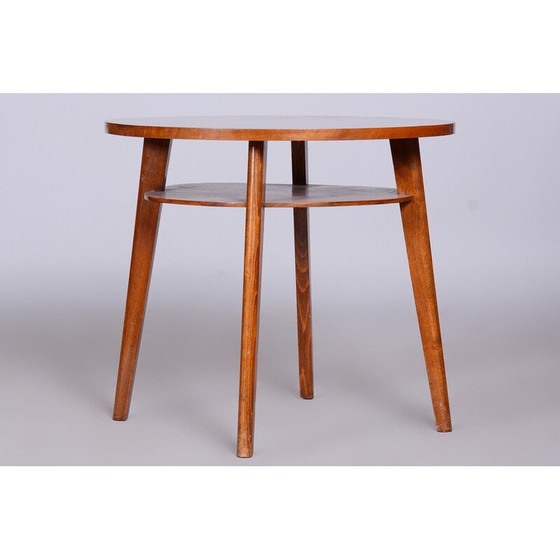 Image 1 of Runder beistelltisch Mid Century von Jitona, Tschechien 1950er Jahre
