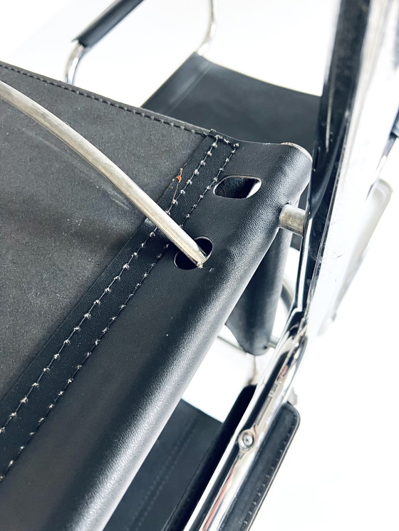 Image 1 of 4x Vintage Rohrrahmenstühle '70er Jahre