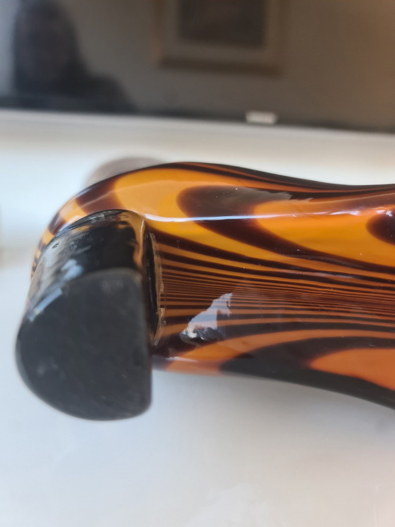 Image 1 of Murano, hohe Glas-Lack-Vase