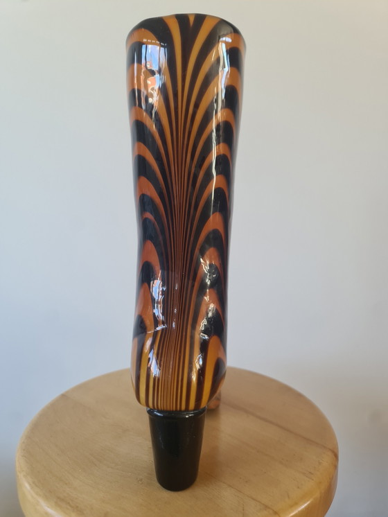 Image 1 of Murano, hohe Glas-Lack-Vase