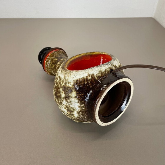Image 1 of Vintage fette lava keramik tischlampe von Dümler und Breiden, Deutschland 1970er