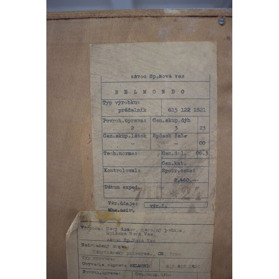 Image 1 of Vintage Belmondo Schrank für Novy Domov, Tschechoslowakei 1970