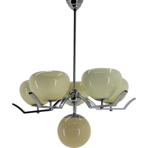 Vintage Art Deco-Kronleuchter, Tschechoslowakei 1930