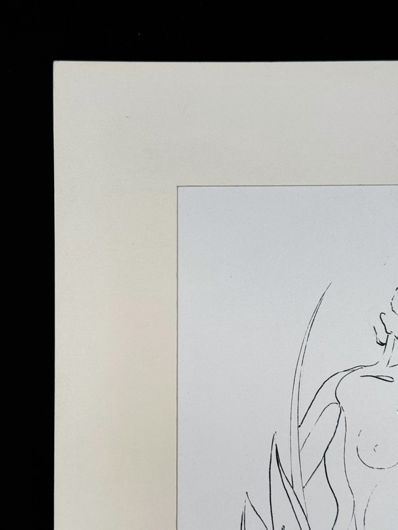 Image 1 of Eugene Eechaut (1928-2019) - Minimalistische Tuschekomposition. 1970