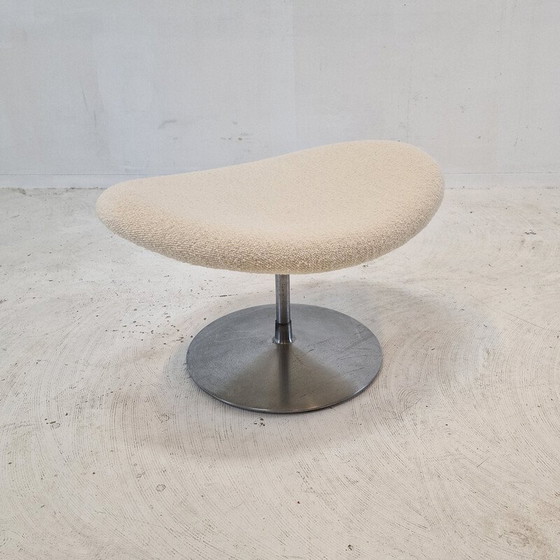 Image 1 of Globussessel mit Ottomane, Vintage, von Pierre Paulin für Artifort, 1960