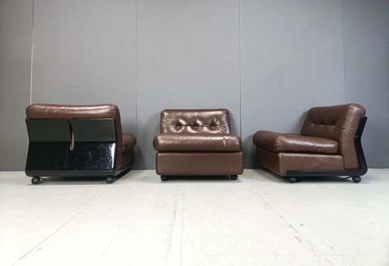 Image 1 of Modell Amanta Modular Sofa von Mario Bellini für B&B Italia, 1970er Jahre - Satz von 3