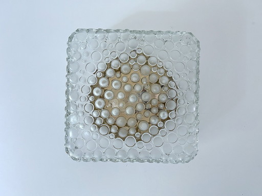 Mid Century Bubble Glass Wandleuchte/Deckenleuchte