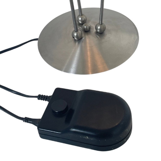 Image 1 of Harco Loor - Dutch Design - Postmoderne Tischleuchte - In Form von Blumen - Hergestellt aus Edelstahl