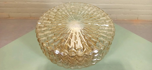 Vintage Plafondlampe/Plafonnier, Bernstein