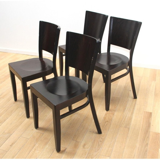 Image 1 of Vintage-Bistrostuhl aus Holz