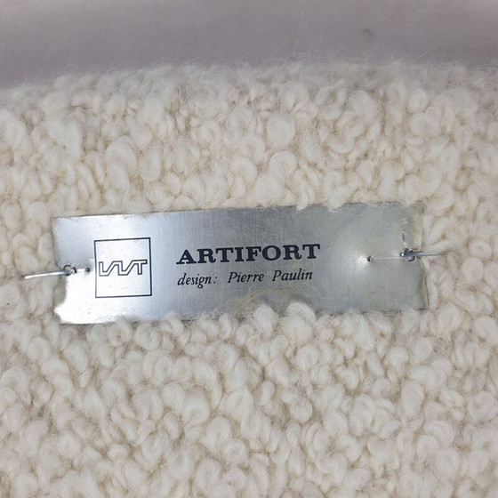 Image 1 of Paar vintage Orange Slice Sessel von Pierre Paulin für Artifort, 1960er Jahre