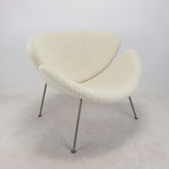 Image 1 of Paar vintage Orange Slice Sessel von Pierre Paulin für Artifort, 1960er Jahre