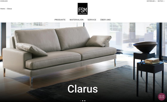 Image 1 of 2-Sitzer-Sofa FSM Clarus