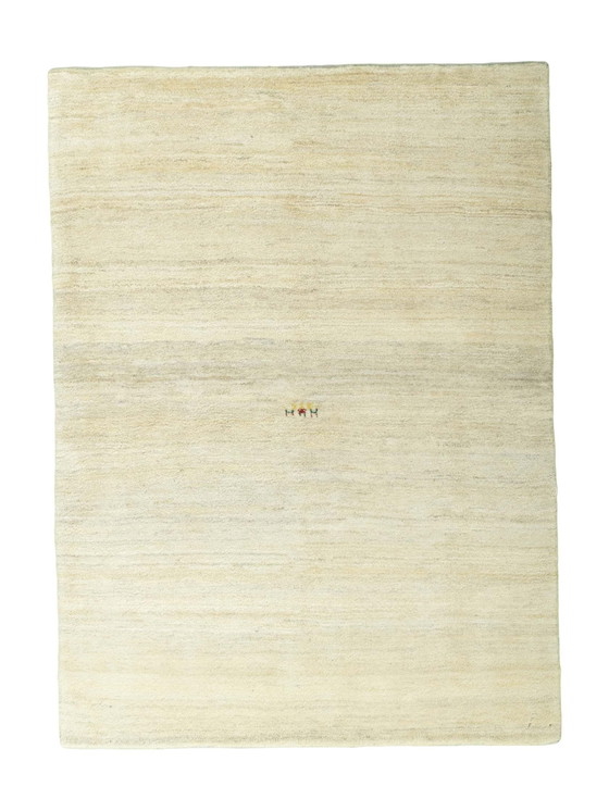 Image 1 of Handgeknüpfter Gabbeh Loribaft – 207 X 151 Cm – Beige – Neu