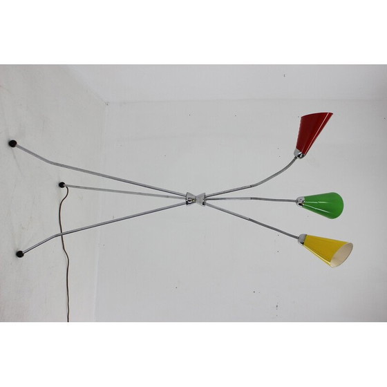 Image 1 of Verchromte Stehlampe, Tschechoslowakei 1960er Jahre
