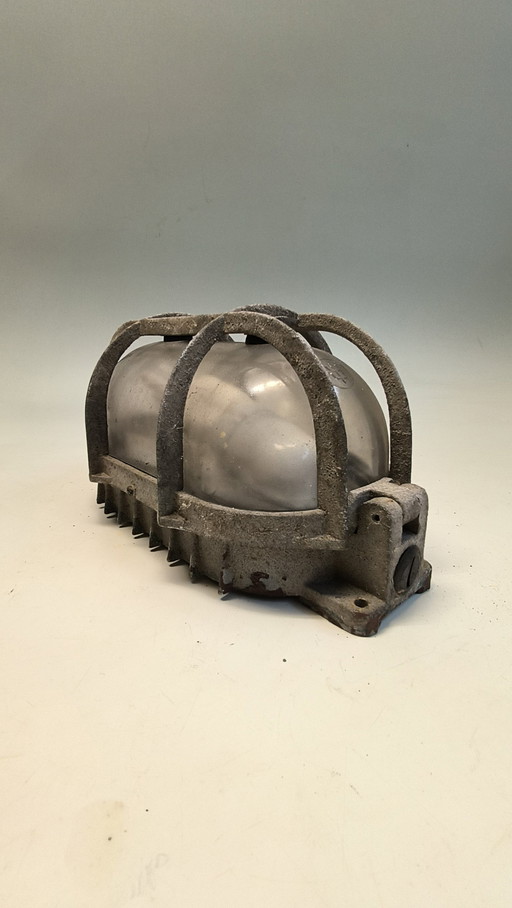 3 Industrielle Bullauge Bulleye Käfig Lampe Lampen Marke Fr