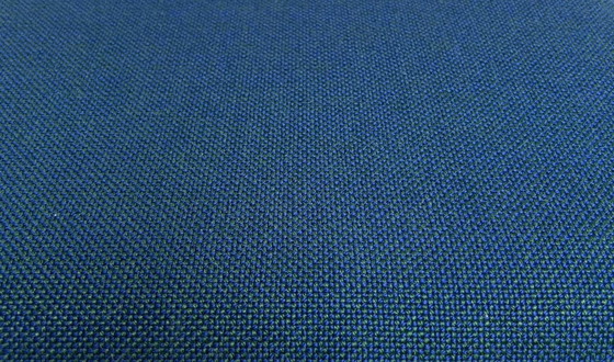 Image 1 of 4x Koefoed Hornslet Stühle von John Mortensen Blau, 1960'S