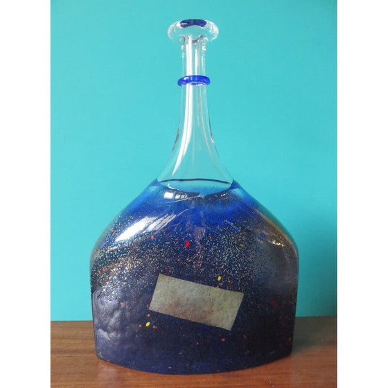 Image 1 of Vase aus geblasenem Glas von Bertil Valien für Kosta Boda, Schweden 1980