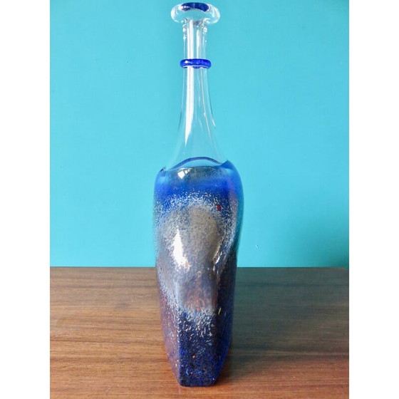 Image 1 of Vase aus geblasenem Glas von Bertil Valien für Kosta Boda, Schweden 1980