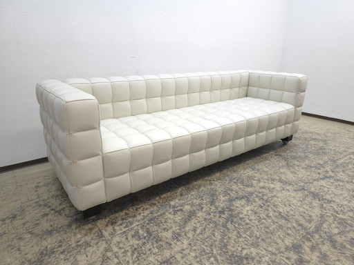 Wittmann Kubus Sofa, Designersofa Ledersofa Couch Neuwertig