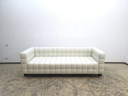 Wittmann Kubus Sofa, Designersofa Ledersofa Couch Neuwertig