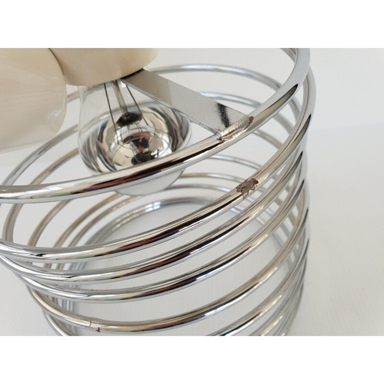 Image 1 of Vintage Feder Pendelleuchte 1970