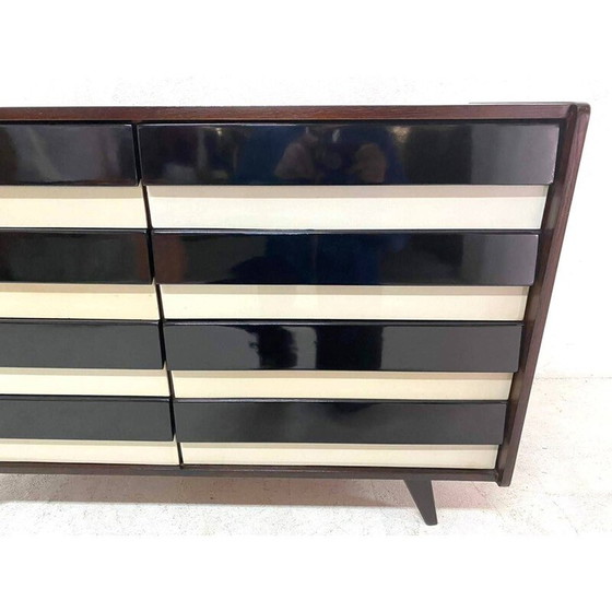 Image 1 of Modernistische Kommode U-453 von Jiří Jiroutek, Tschechoslowakei 1960er Jahre