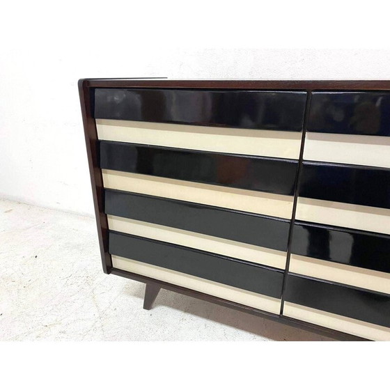 Image 1 of Modernistische Kommode U-453 von Jiří Jiroutek, Tschechoslowakei 1960er Jahre