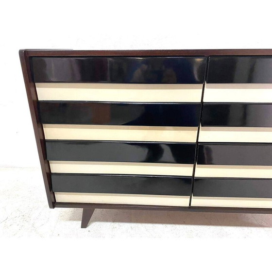 Image 1 of Modernistische Kommode U-453 von Jiří Jiroutek, Tschechoslowakei 1960er Jahre