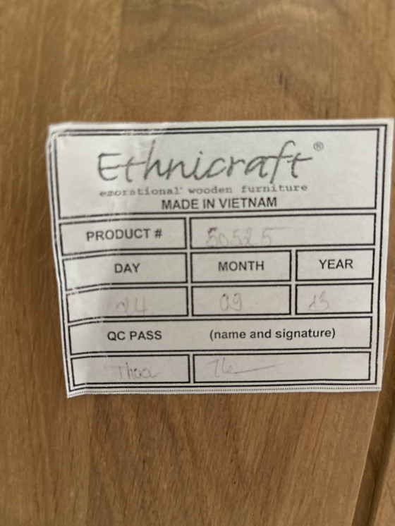 Image 1 of Ethnicraft Couchtisch aus Eiche