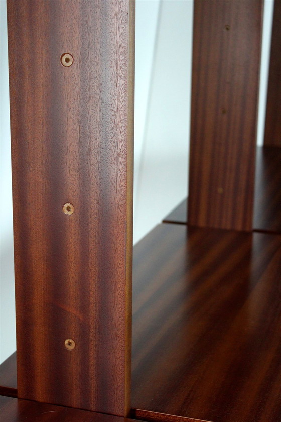 Image 1 of Restaurierter Mid Century-Wandschrank von Jitona, 1973