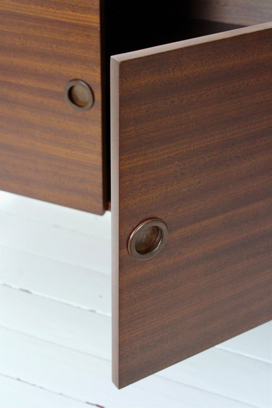 Image 1 of Restaurierter Mid Century-Wandschrank von Jitona, 1973