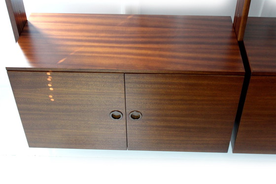 Image 1 of Restaurierter Mid Century-Wandschrank von Jitona, 1973