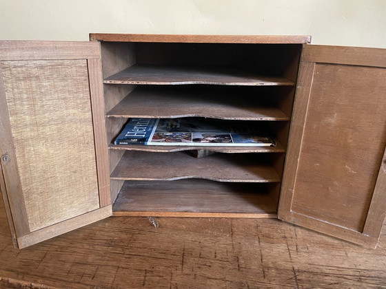 Image 1 of Schreibtisch Briefkasten Briefe Archiv Kabinett Vintage Französisch