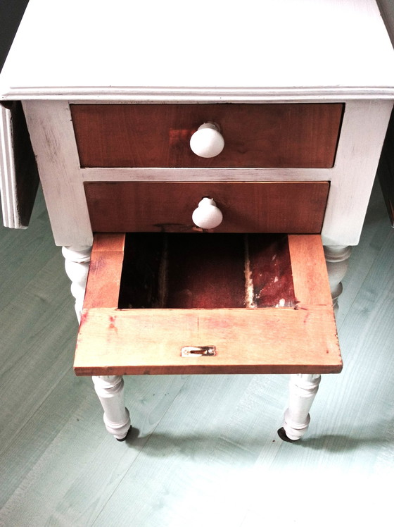 Image 1 of Tisch Wagon Mit Klappen