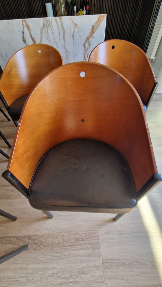 Image 1 of 6x Philippe Starck Costes Stuhl