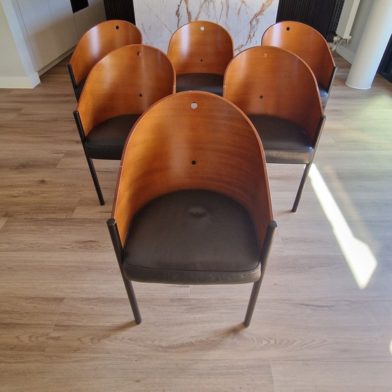 Image 1 of 6x Philippe Starck Costes Stuhl