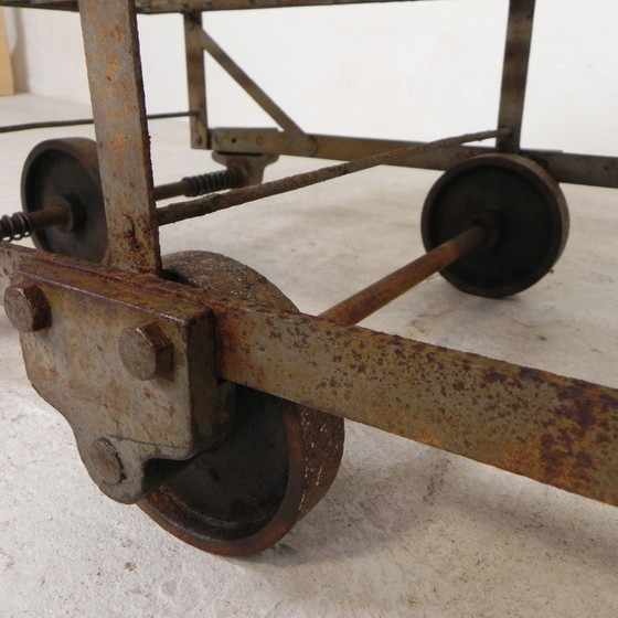 Image 1 of Industrieller Weinwagen für 50 Weinflaschen, 1930er Jahre