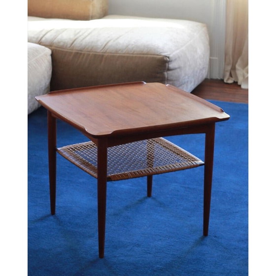 Image 1 of Alter Beistelltisch aus Teakholz von Poul Jensen für Selig for Jensen, 1960