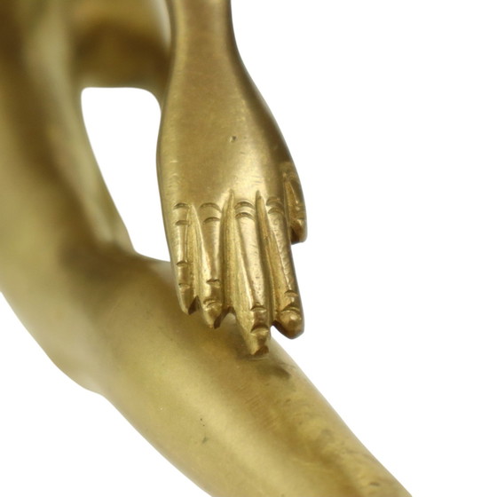 Image 1 of Art Deco Stil Statue Nackte Frau