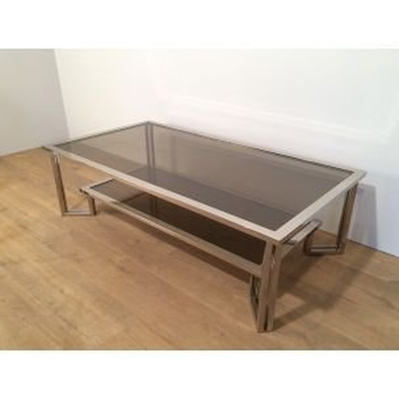 Image 1 of Couchtisch aus Chrom, 1970