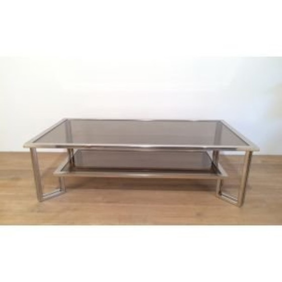 Image 1 of Couchtisch aus Chrom, 1970